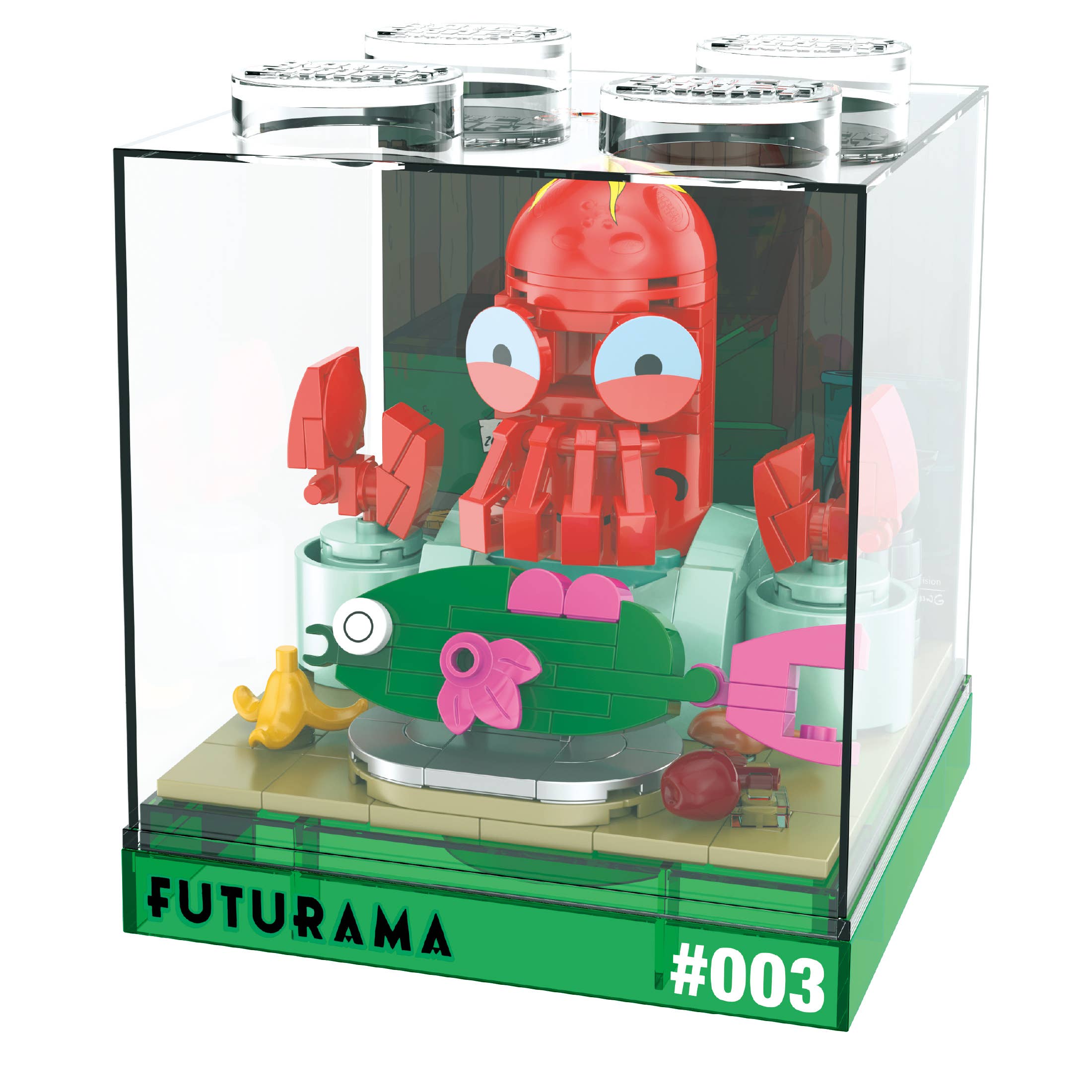 Futurama Dr. Zoidberg Box! Collectible Display Cube