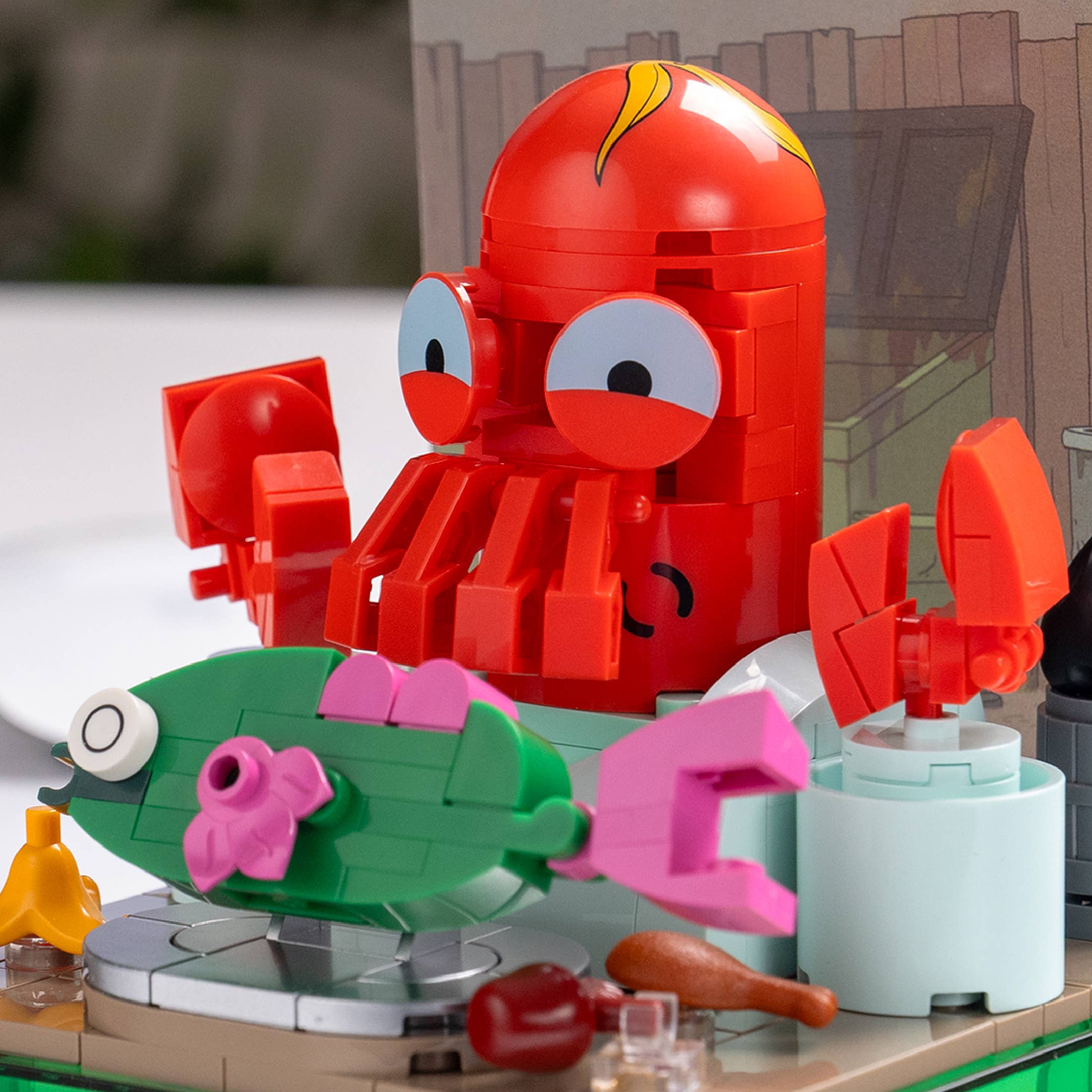 Futurama Dr. Zoidberg Box! Collectible Display Cube