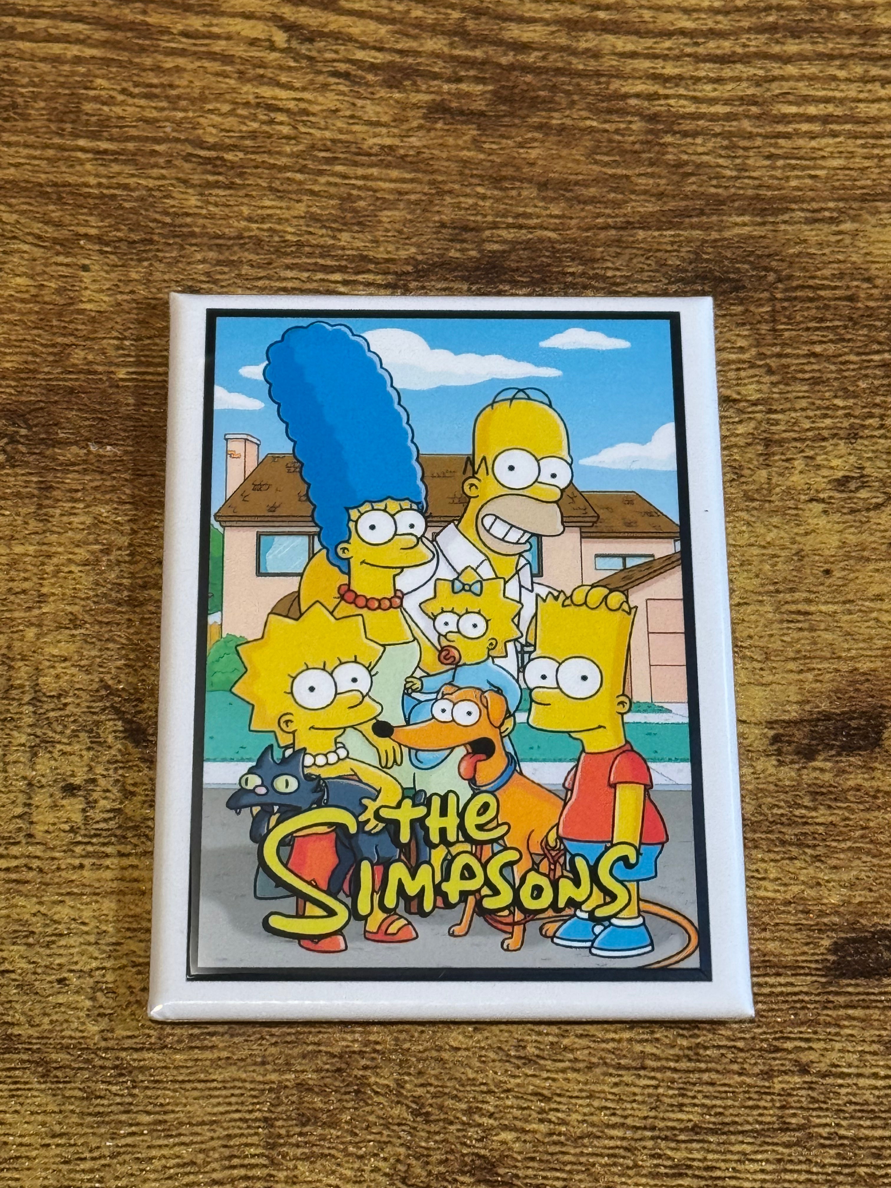 THE SIMPSONS FAMILY PHOTO Magnets