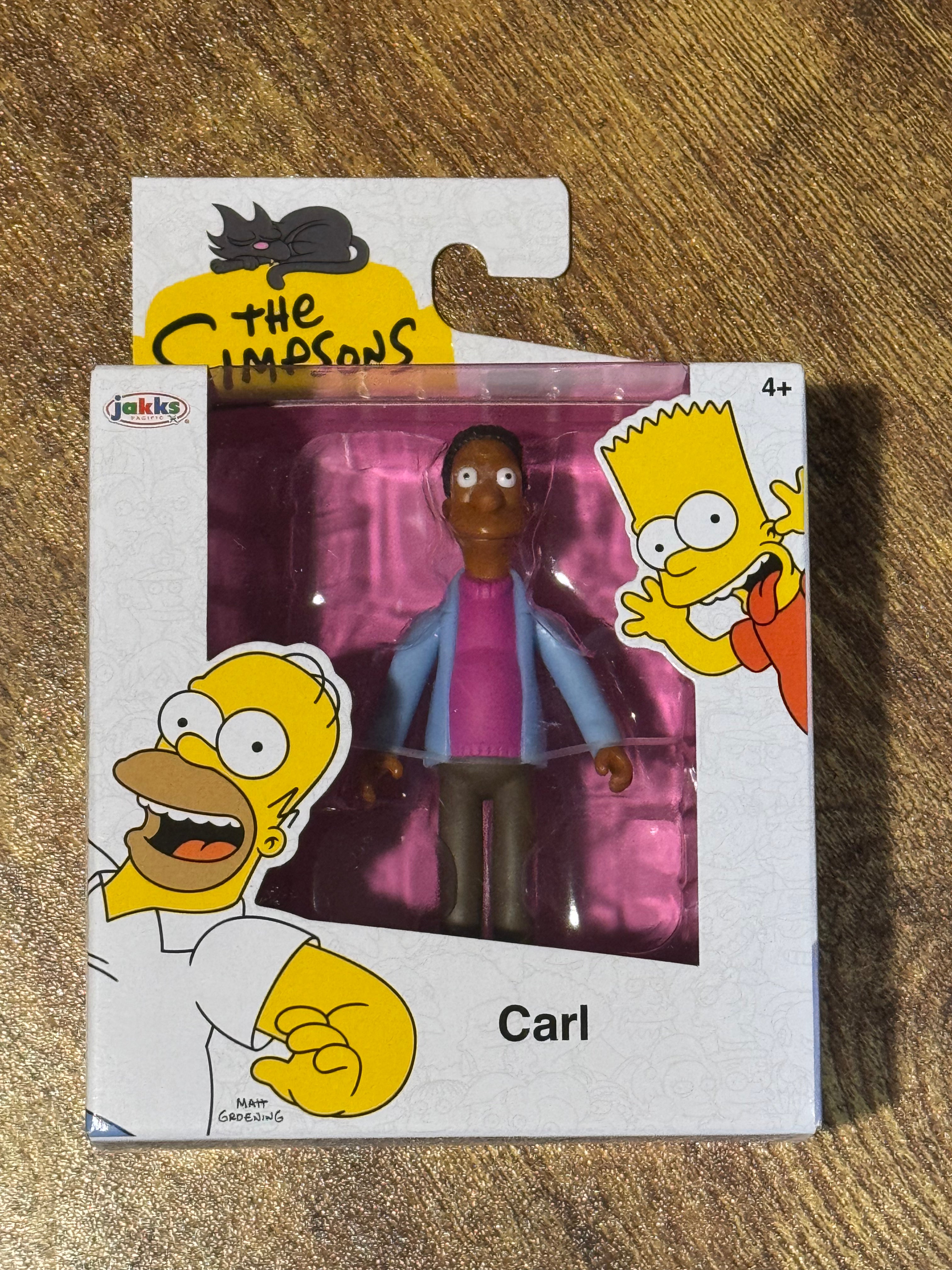 The Simpsons 2.5" Carl Figure