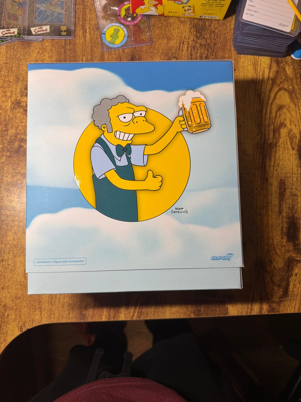 The Simpsons Ultimates Moe 7-Inch Action Figure