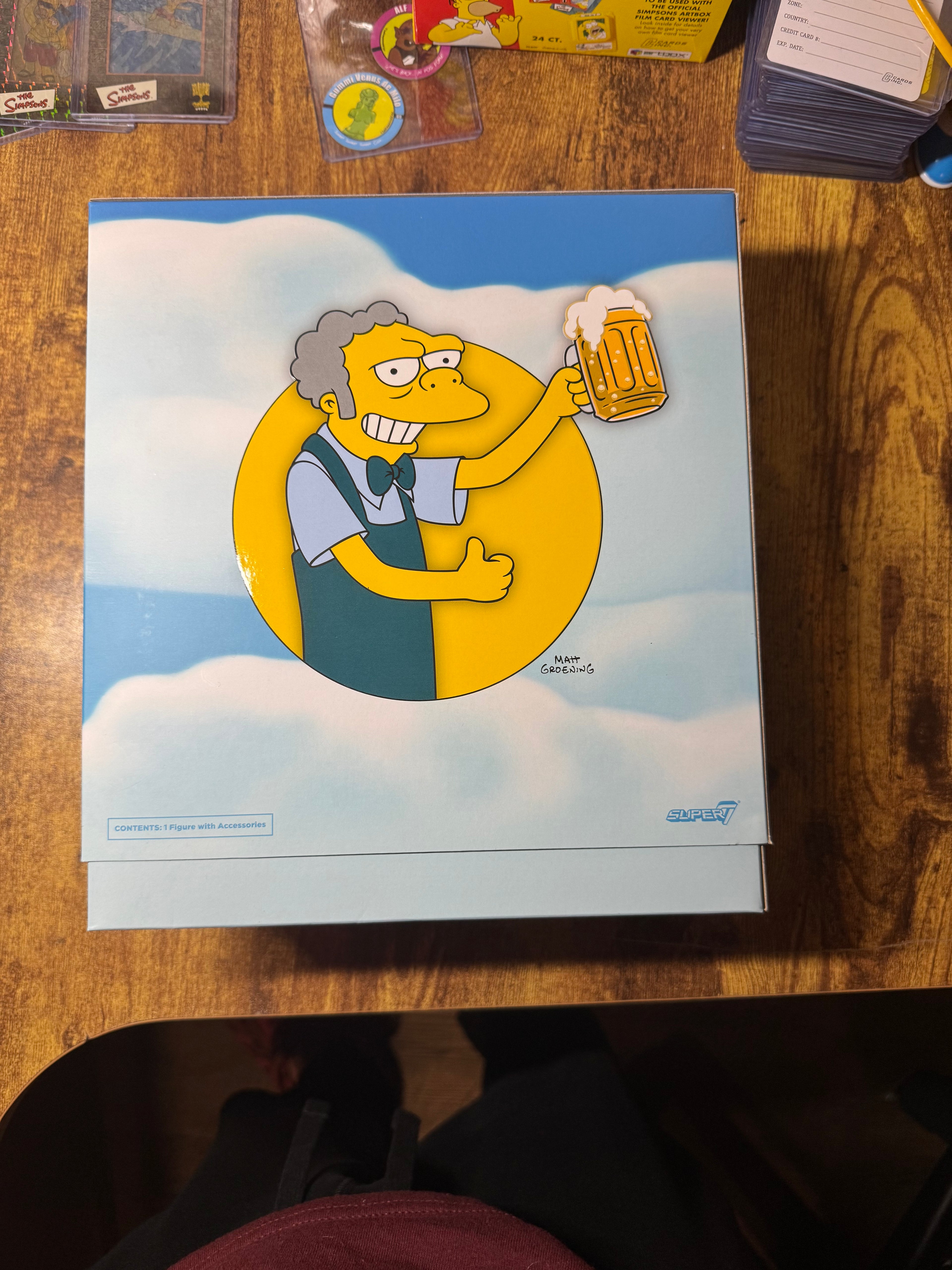 The Simpsons Ultimates Moe 7-Inch Action Figure