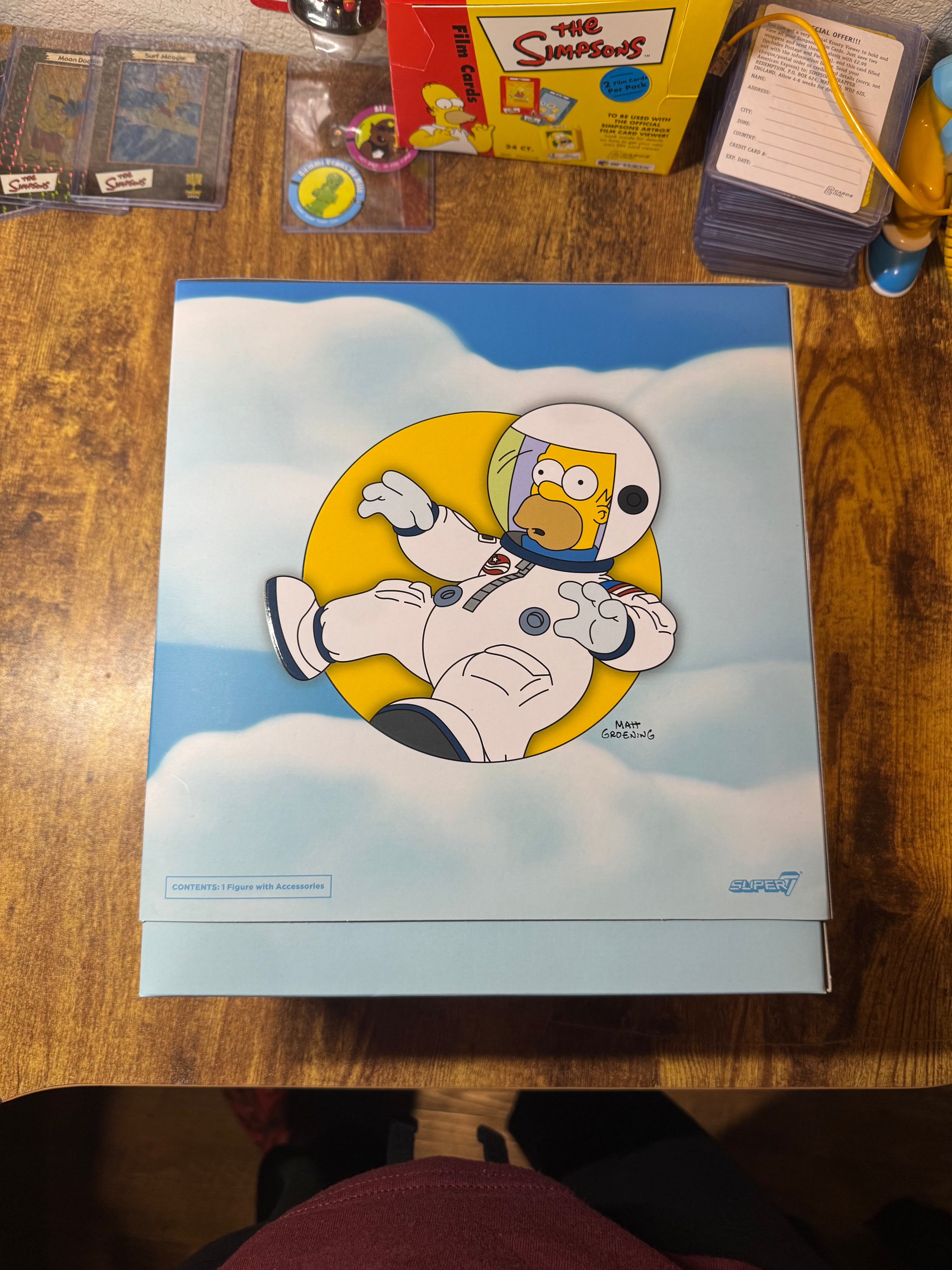 The Simpsons Ultimates Deep Space Homer 7-Inch Action Figure