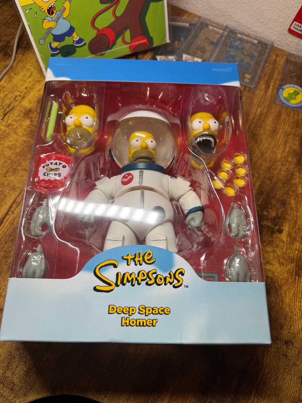 The Simpsons Ultimates Deep Space Homer 7-Inch Action Figure