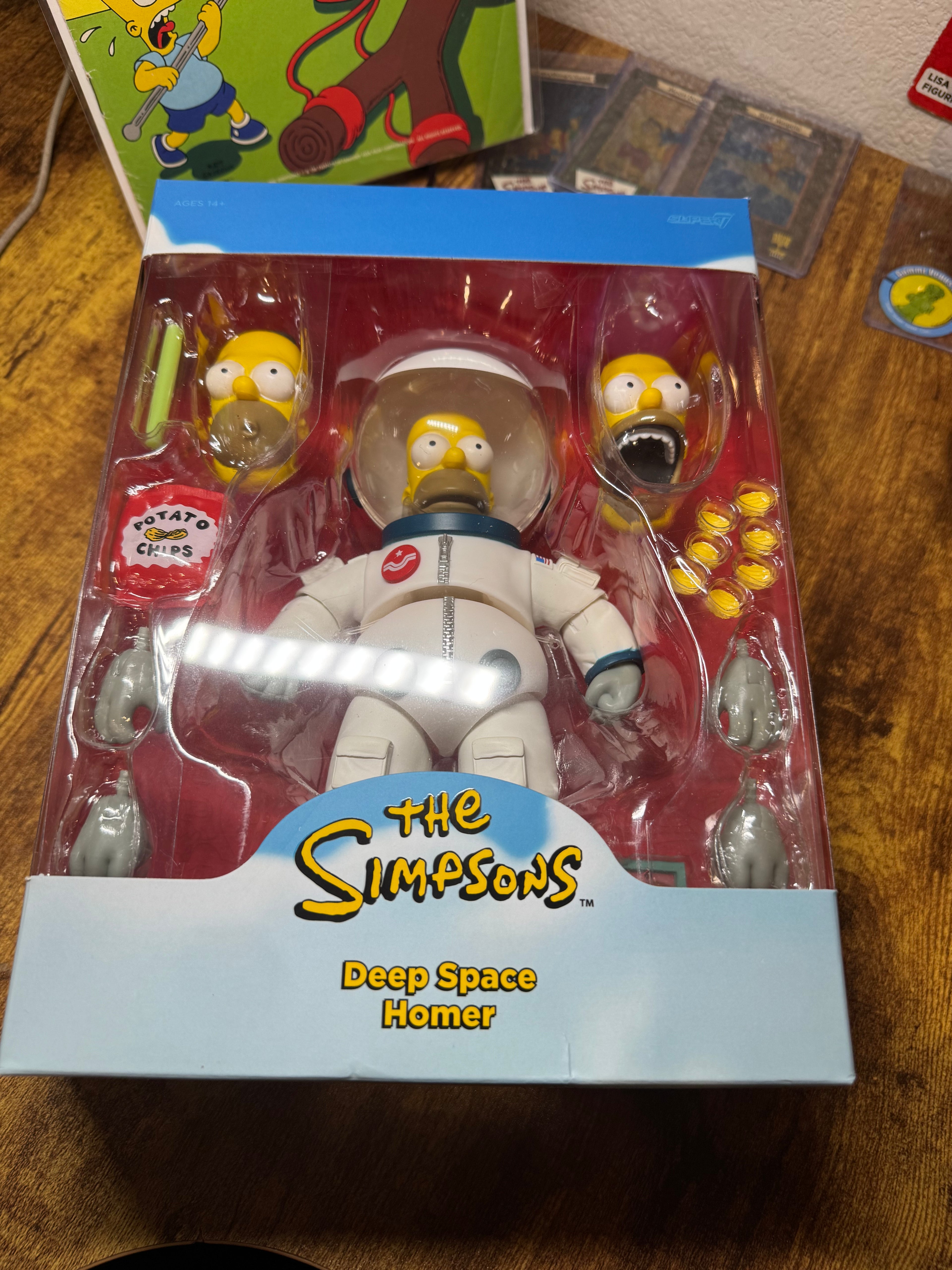 The Simpsons Ultimates Deep Space Homer 7-Inch Action Figure
