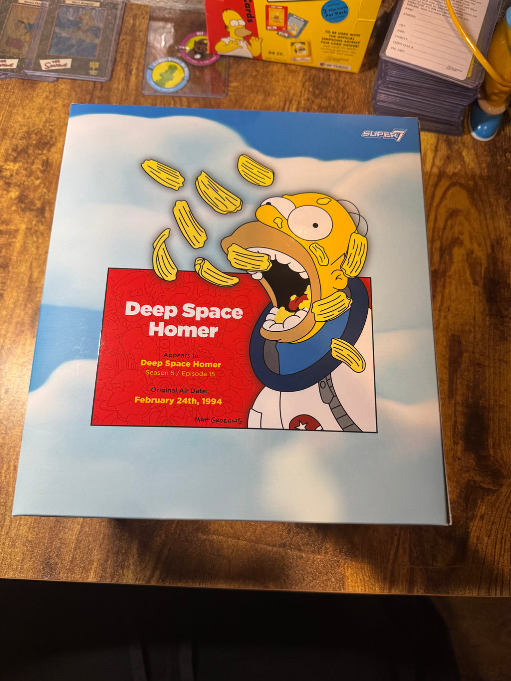 The Simpsons Ultimates Deep Space Homer 7-Inch Action Figure