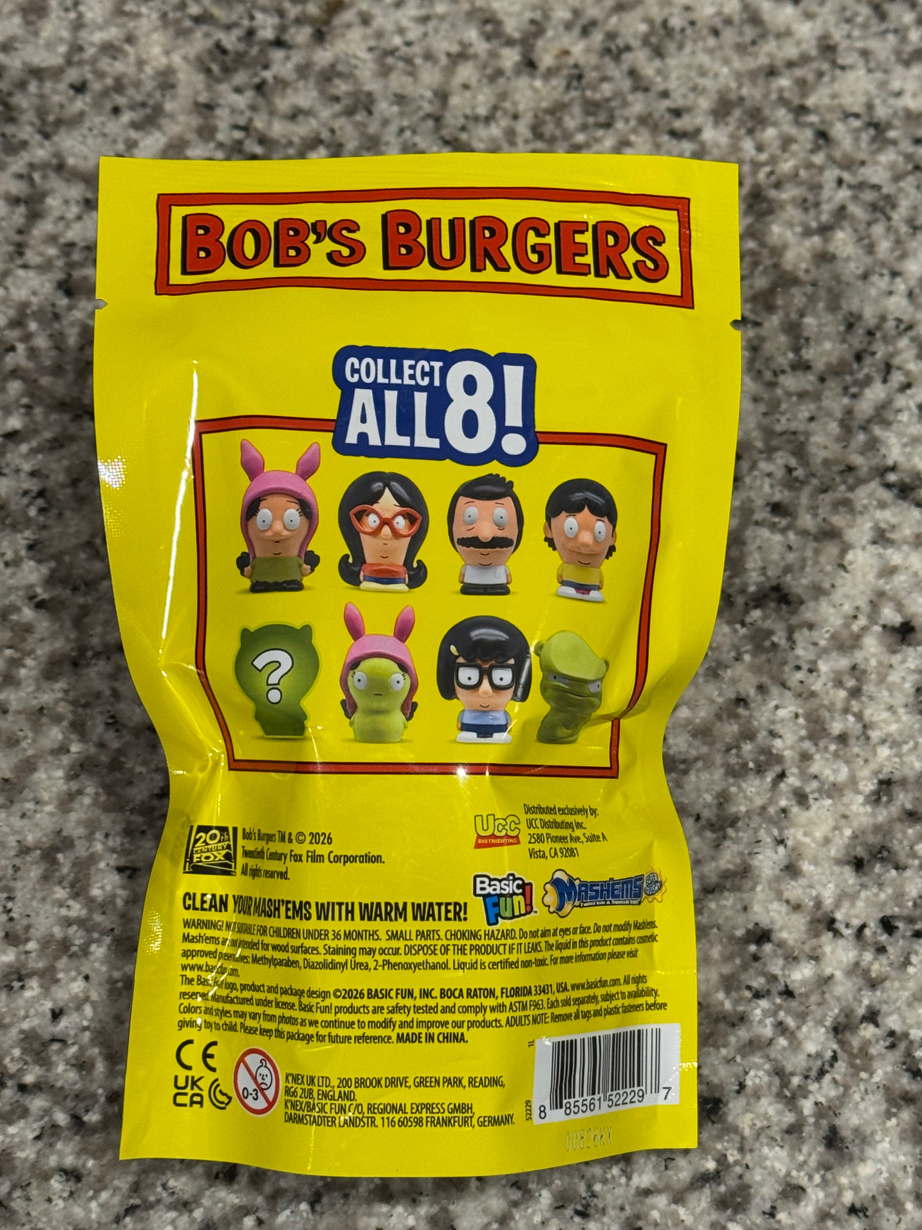 Bobs Burgers Mashems! Mystery Figure