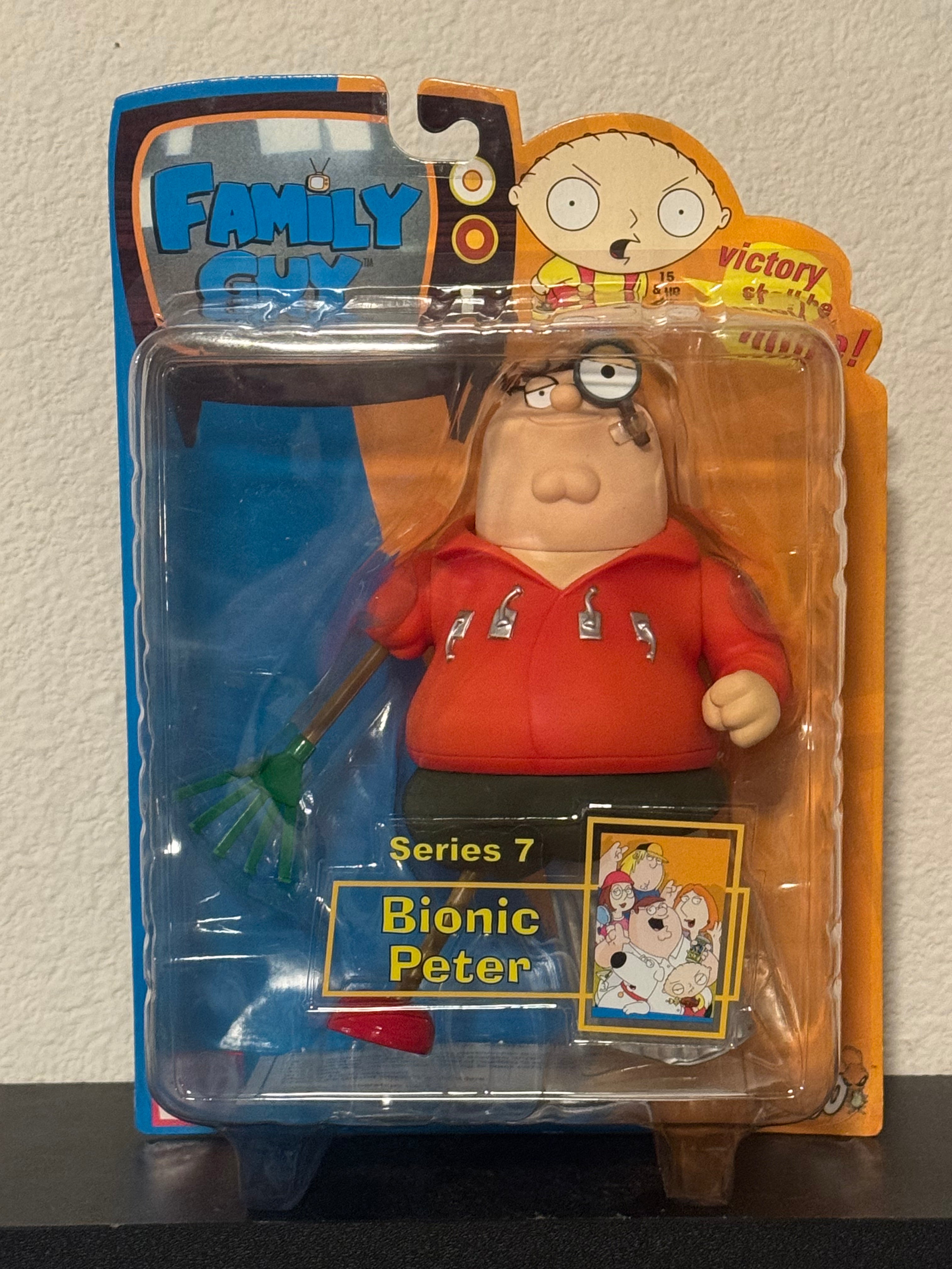 Family Guy Action Figure - Bionic Peter