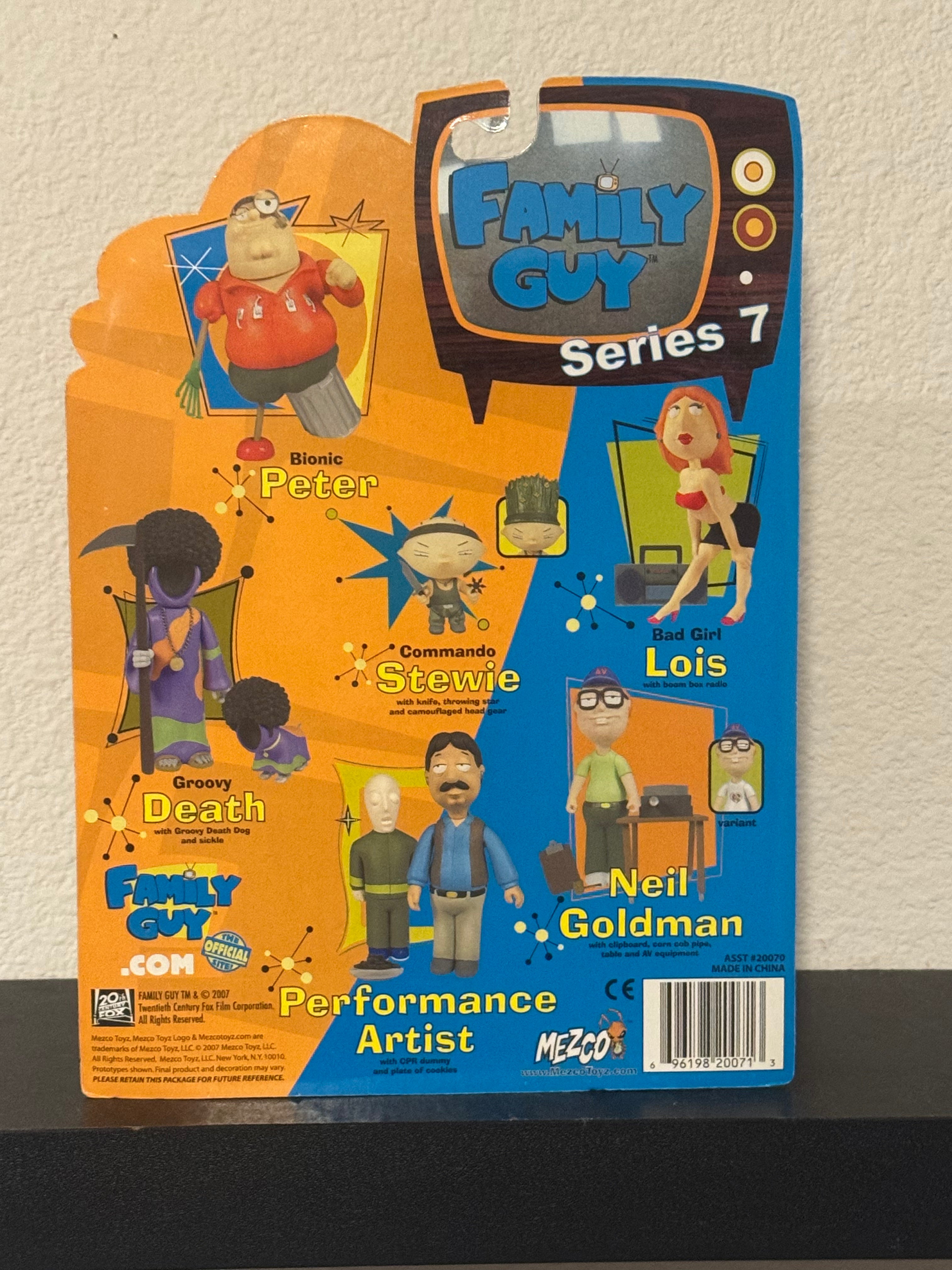 Family Guy Action Figure - Bionic Peter