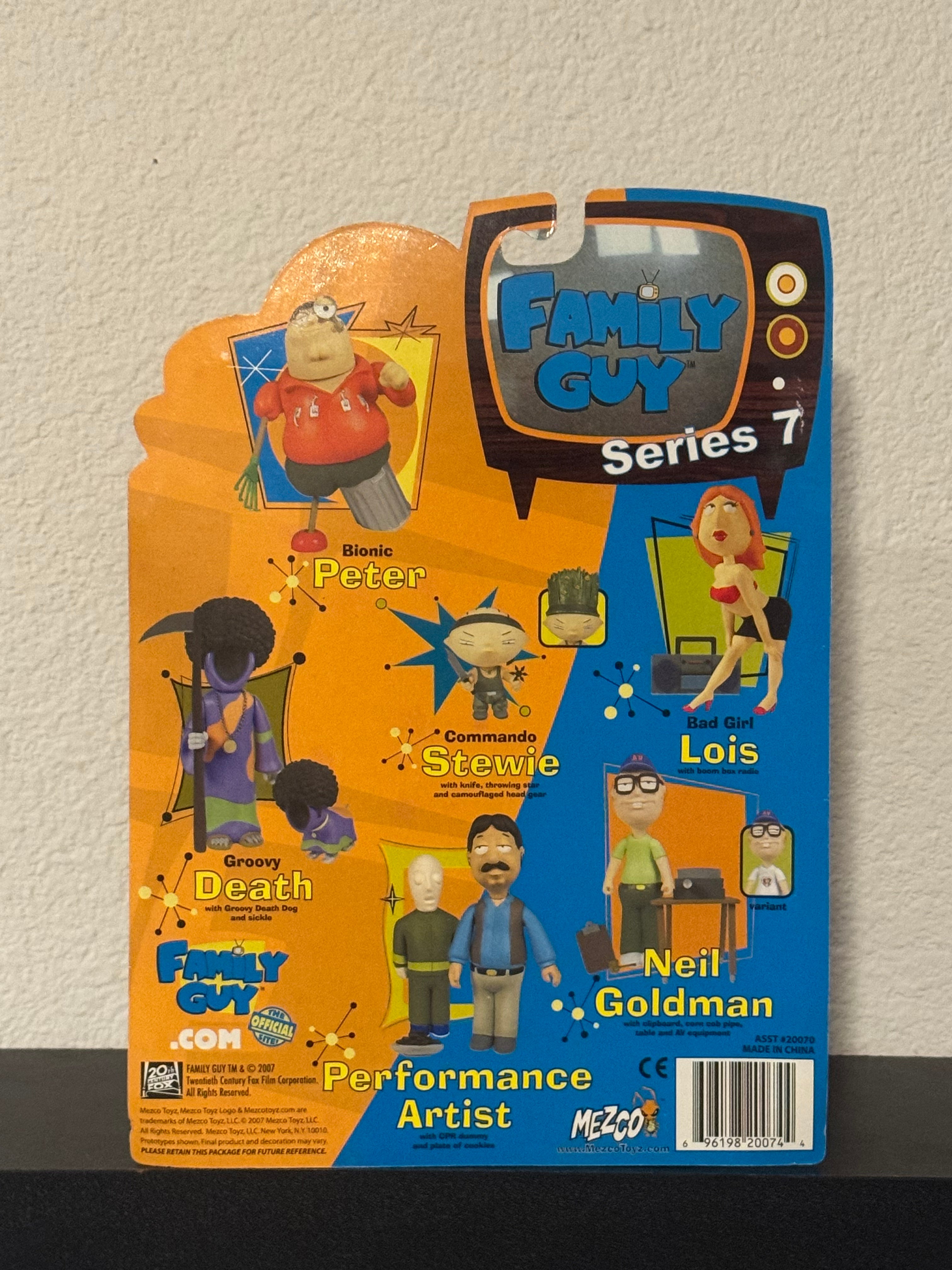 Family Guy Action Figure - Groovy Death
